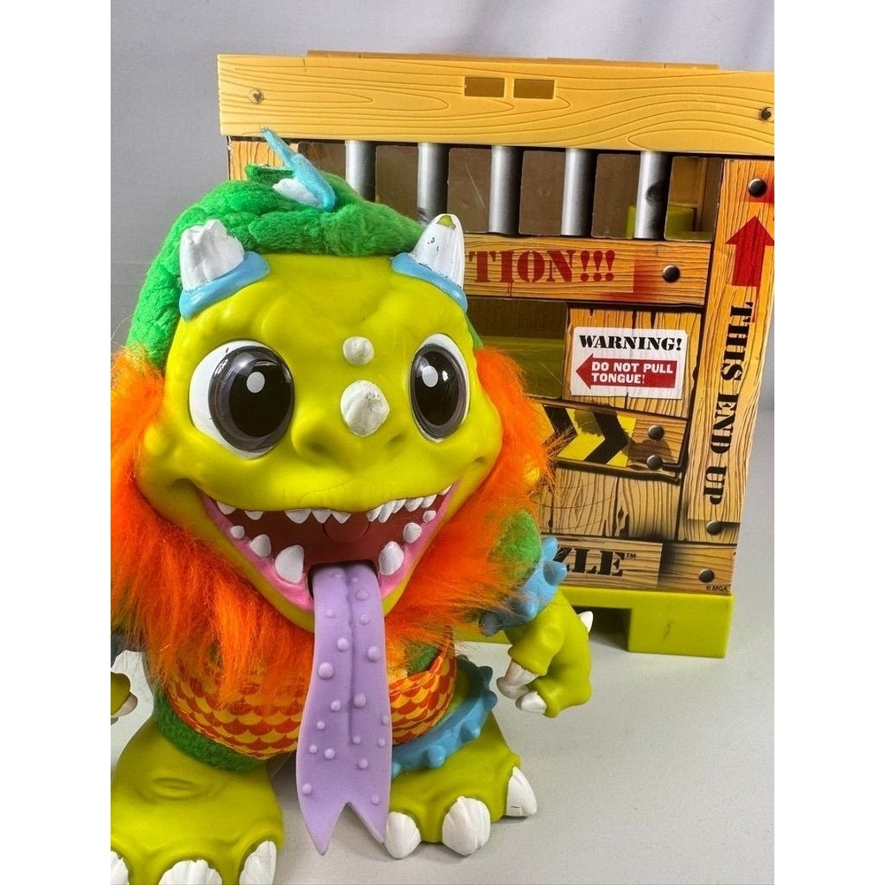 MGA Crate Creatures Surprise Sizzle Monster Plush Figure FOR PARTS ONLY